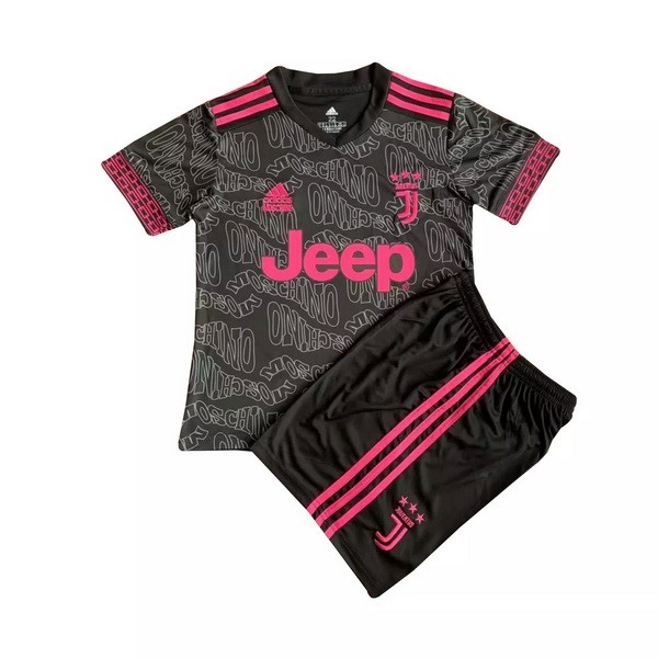 Camiseta Juventus Especial Niño 2021-22 Negro Rosa